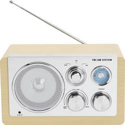 Denver TR-63LW Tischradio AM, FM AUX Holz (hell) 111101000720