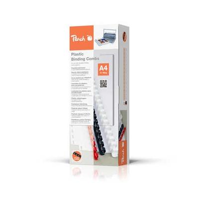 Peach Bürogeräte, Schwarz, 65 Blätter, A4, 1 cm, 100 Stück(e)