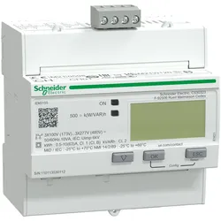 Schneider Electric, Energiemessgerät, iEM3155 meter 63A Modbus 1 digital I/O