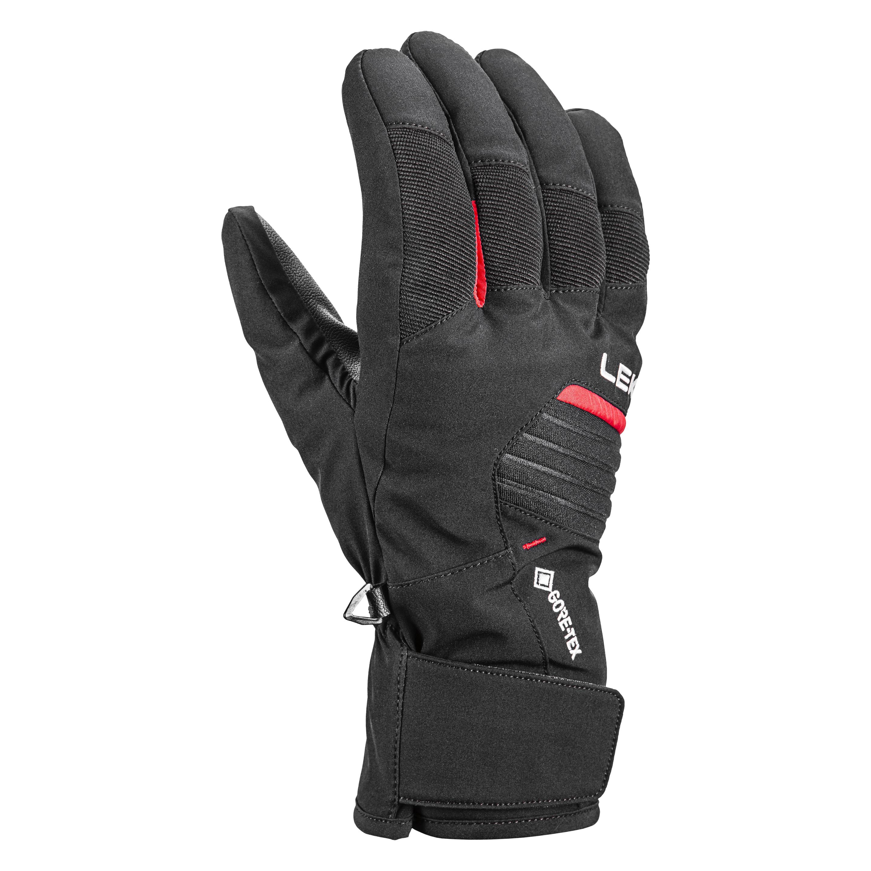 Leki LE RĘK Vision GTX black/red 8.0 (8) (653808302080)