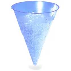 Wasserbecher (PP) Blue Cone Ø70mm 115ml