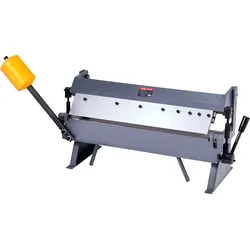 VEVOR Biegemaschine, 610 mm Kantbank, 1,5-mm-Weichstahl-Biegedicke, 0–135 Grad einstellbar, Blechbieger, Schwenkbiegemaschine mit 5 Fingern, Blechbiegemaschine für präzises Biegen
