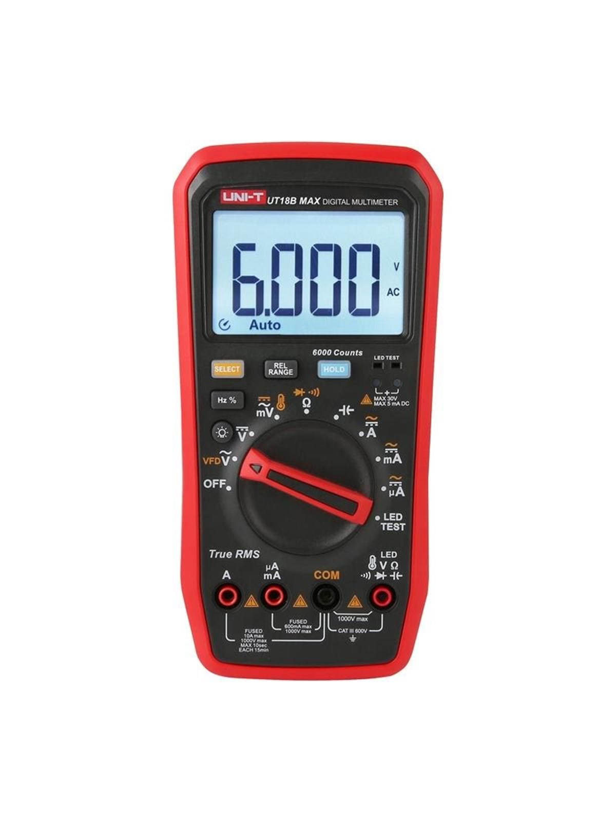 UNI-T Uni-T True RMS UT18B MAX Digitalmultimeter