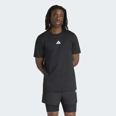 T-Shirt ADIDAS PERFORMANCE "CLIMACOOL CAMO TRAINING GRAFIK", Herren, Gr. XL, schwarz, Obermaterial: 70% Polyester, 30% Baumwolle, Shirts T-Shirt, sportlicher Stil, mit Climacool Technologie, aus Polyester