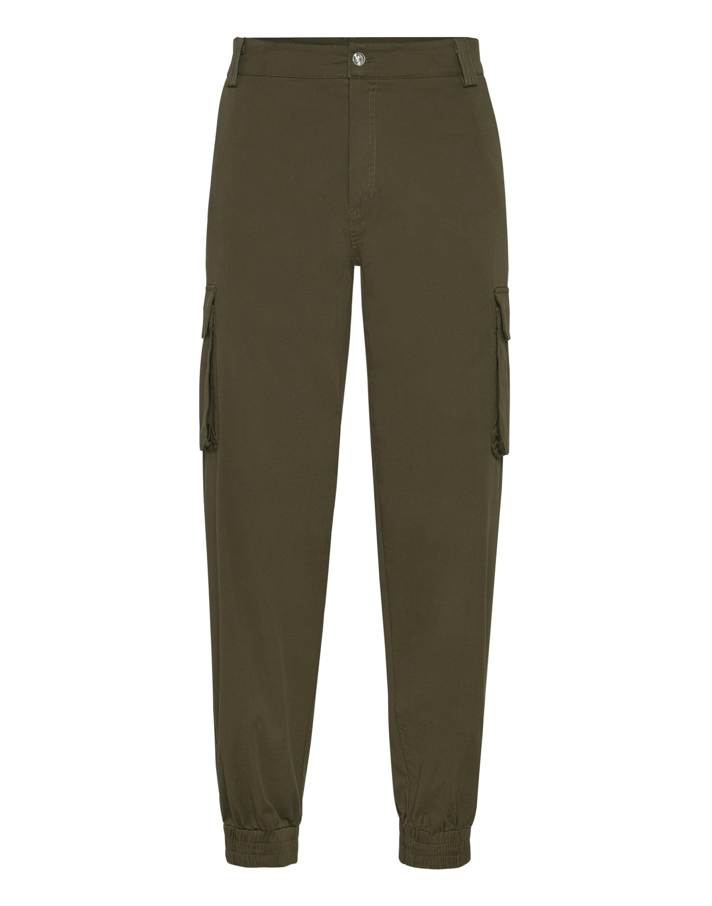 Philipp Plein Cargohose im Cargo-Fit - Grün