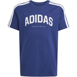 Adidas, Unisex, Sportshirt, Kid's Collegiate Tee (128), Blau