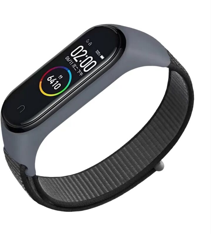INF Nylon-Uhrenarmband für Xiaomi Band 8/9 Grau