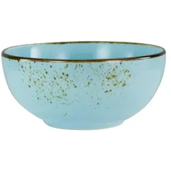 CreaTable Schale Buddha Bowl Steinzeug Blau Hellblau