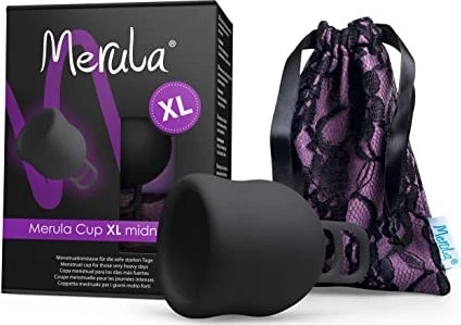 Merula Cup menstruatiecup midnight zwart XL 1 St Sonstige