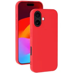 Bigben Silikonhülle iPhone 17 flexibel (Apple iPhone 17), Smartphone Hülle, Rot
