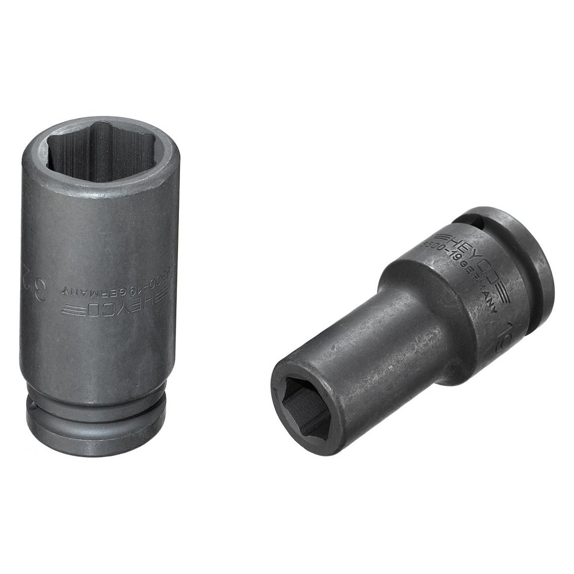 Heyco Impact-Steckschlüssel-Einsätze, extra lang, 50 mm (50 mm) (06600195036)