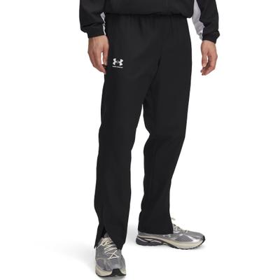 Trainingshose UNDER ARMOUR "UA RIVAL WVN WINDBREAKER PNT", Herren, Gr. 3XL, N-Gr, schwarz-weiß (schwarz, schwarz, weiß), Obermaterial: 100% Polyester, Hosen Trainingshose, für vielseitige Aktivitäten, für Sportmode und aktive Freizeit