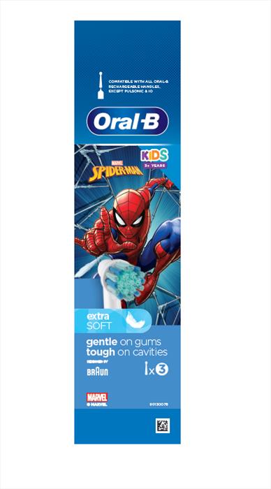 Oral-B Testina Kids Spiderman X3