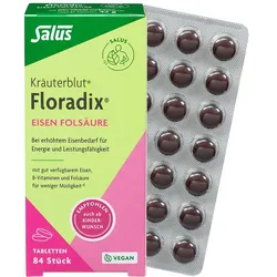 FLORADIX Eisen Folsäure Tabletten 84 St