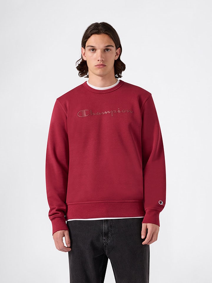 Champion Sweatshirt in Rot - XL