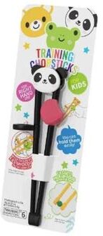 Uplift Picks Cute Cartoon Animal Training Chopsticks For Kids Easy Grip Beginner Chopsticks black