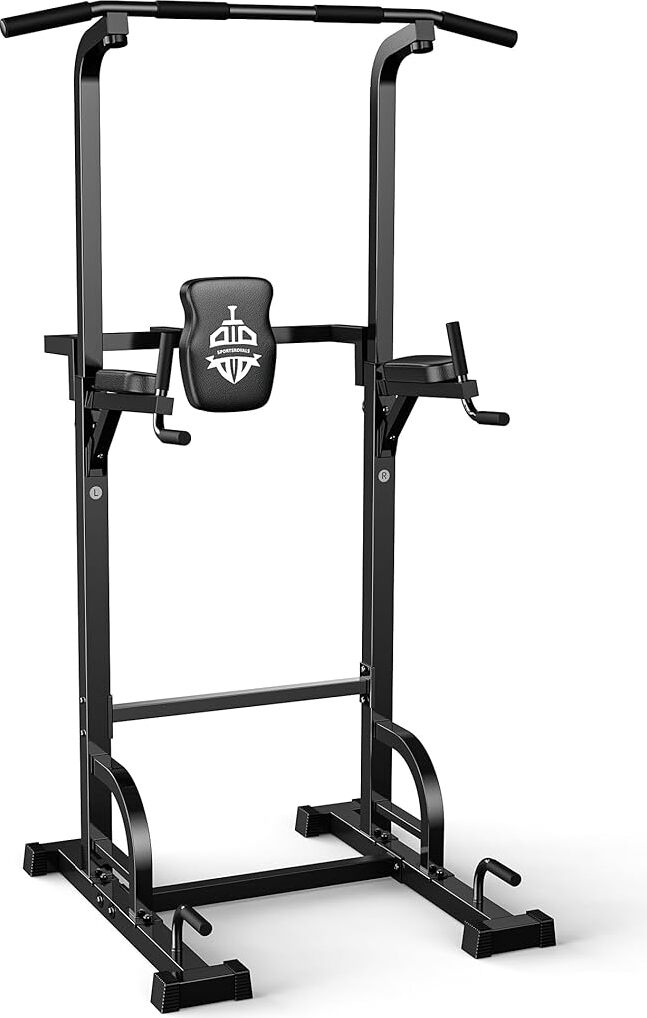 Fitness-Station Power Tower von SportsRoyals für Klimmzüge