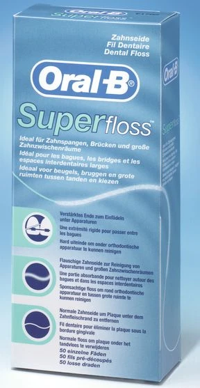Oral-B Zahnseide SuperFloss Threader 50 St