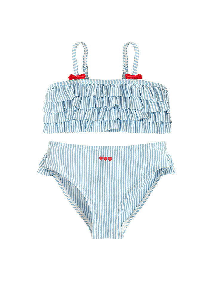 COOL CLUB Bikini in Hellblau/ Weiß - 122