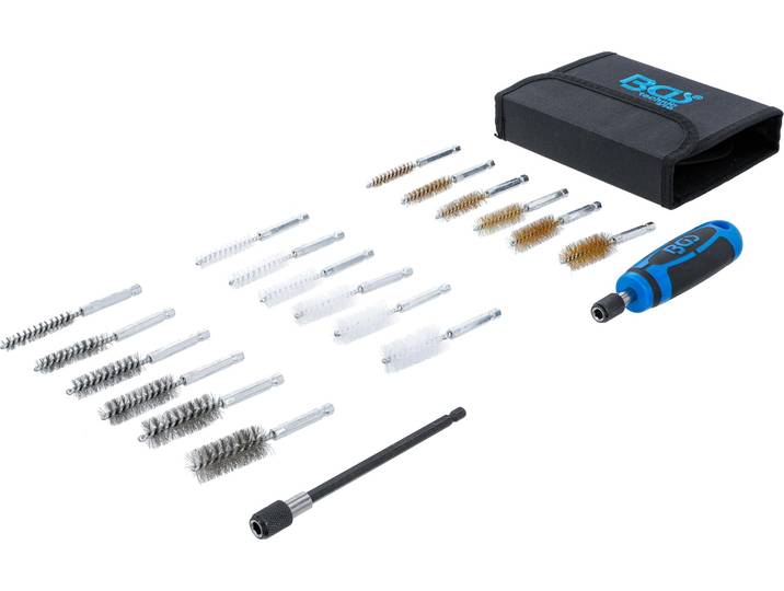 BGS 379 Assortiment de brosses\, 20 pcs.
