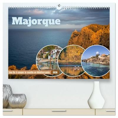 Majorque - Une île à couper le souffle en Méditerranée (Calendrier mural 2026 DIN A2 vertical) calendrier de bureau