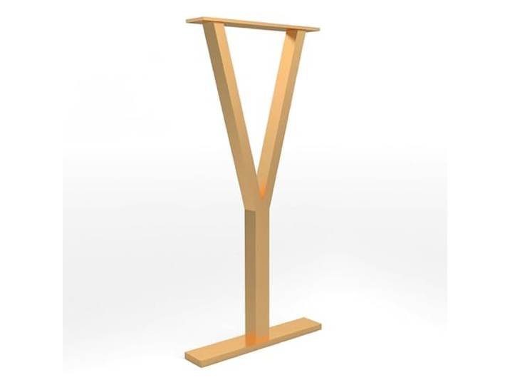 Tischbeine, DIY-Schreibtischbeine, Metall-Schreibtischbeine(Gold,80x45cm)