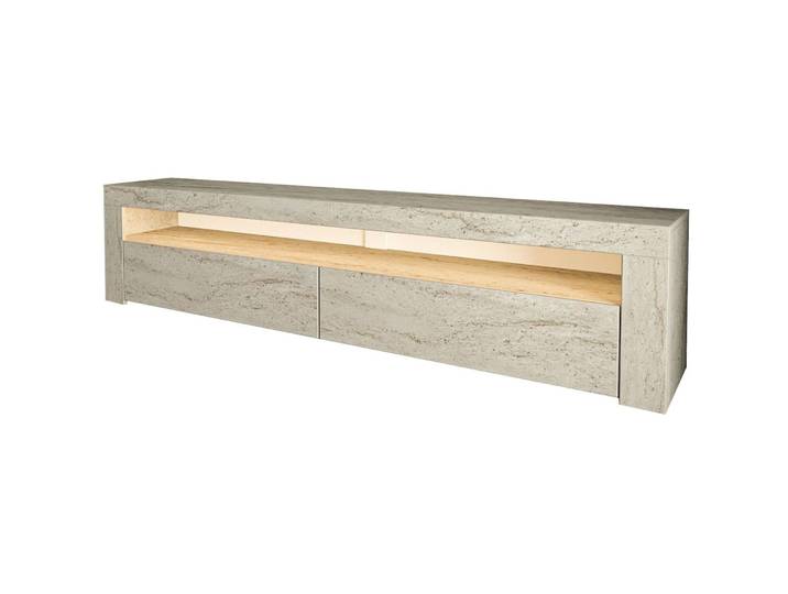 TV-Möbel Georis Travertin Holzwerkstoff B 150 cm