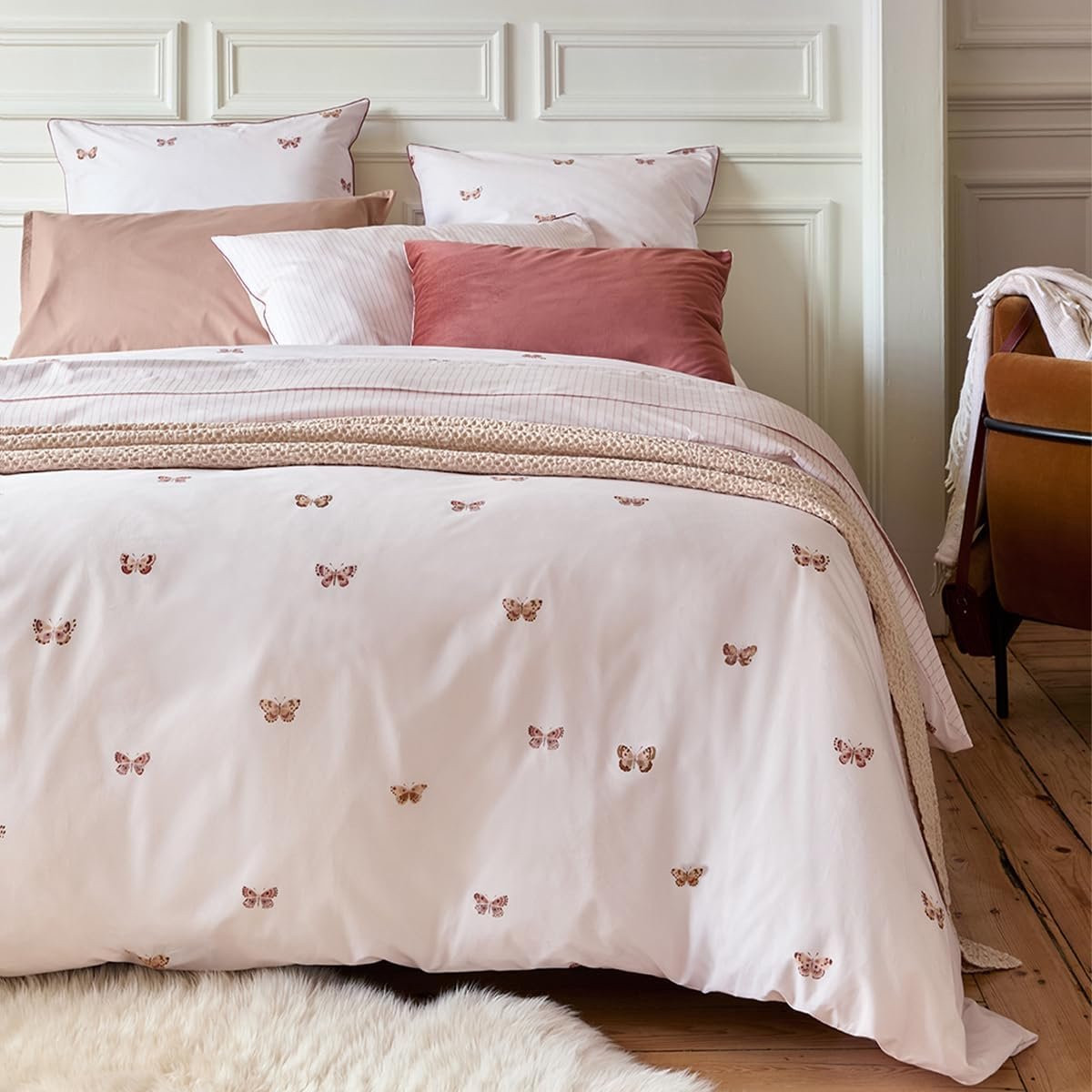 Essix Dekbedovertrek Delicatesse - Roze - 260 x 240 cm