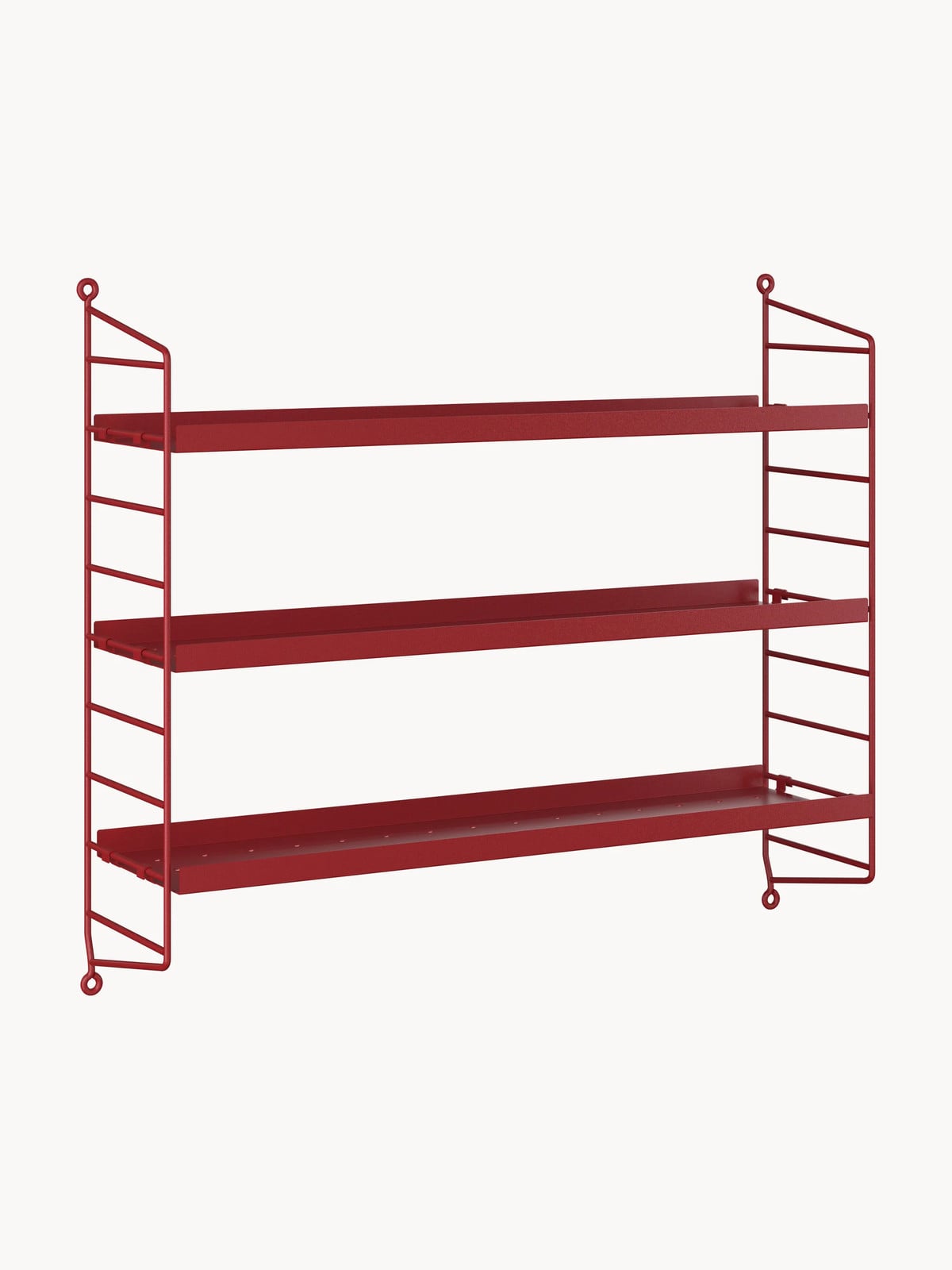 String Furniture Wandrek String Pocket met verstelbare planken