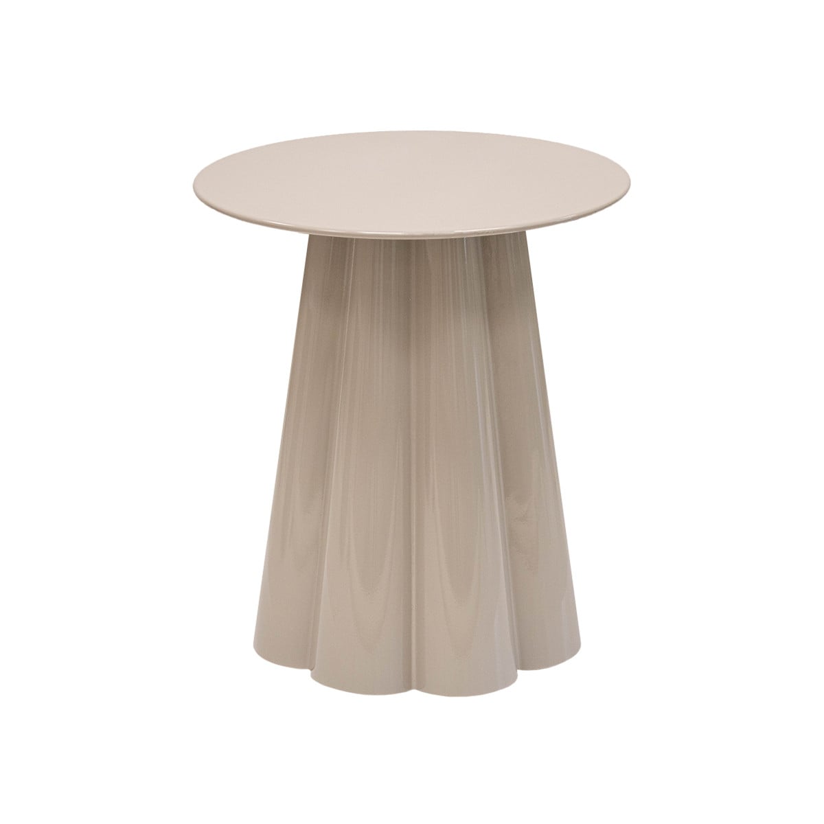 Kick bijzettafel Ida Kick Collection - Beige - B: 49,5 cm, D: 43 cm, H: 30 cm