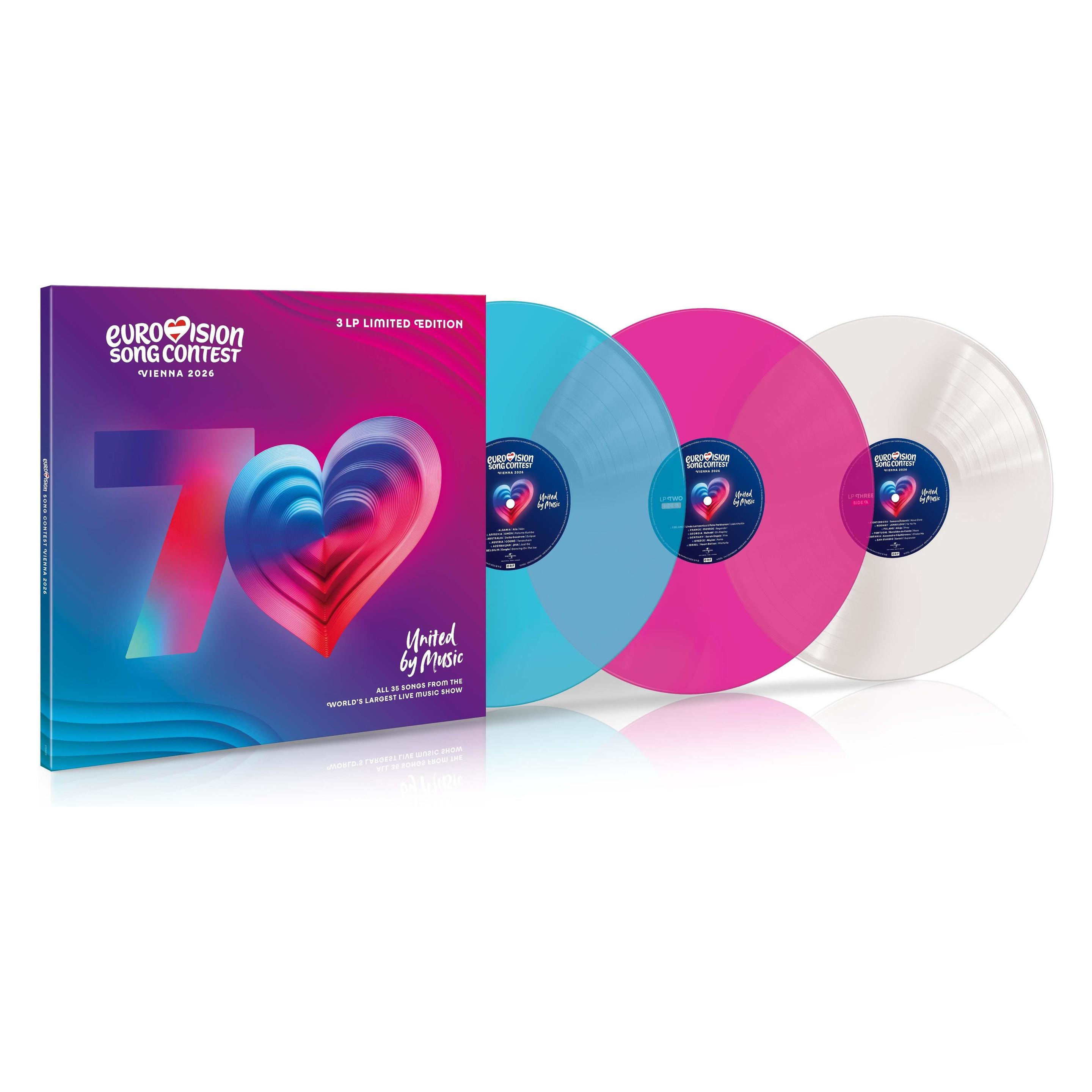 United Medical Partners Eurovision Song Contest Vienna 2026 (VINYL) (Various Artists) (69812413)