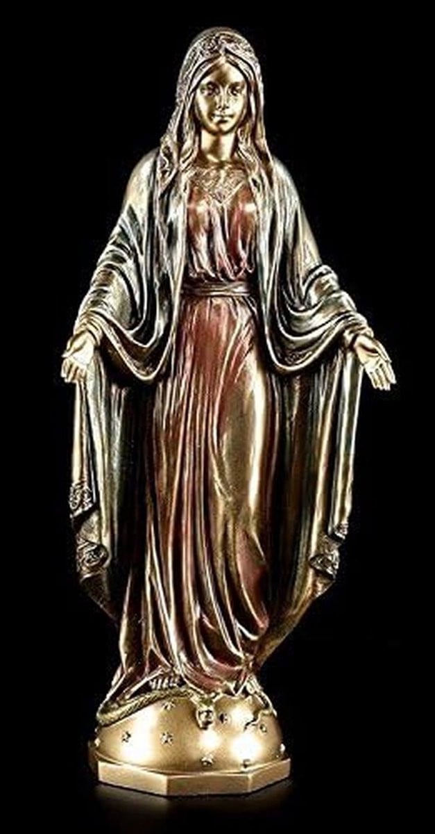 Onze Lieve Vrouw van Genade Beeld - Hars Sculptuur - 25 cm