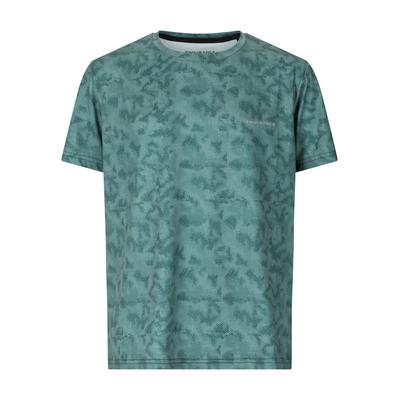 Funktionsshirt ENDURANCE "Heloopa Jr.", Jungen, Gr. 6, grün, 92% Polyester, 8% Elasthan, bedruckt, normal, Rundhals, Shirts Funktionsshirt, mit Quick-Dry-Technologie