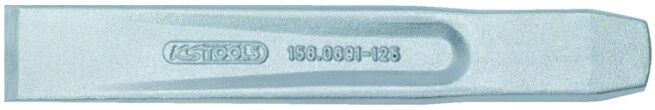 Burins plats, oval, 100x19mm, silber ; KS Tools (156.0691)