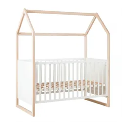 roba Babybett »Noah« - 77x146x158cm - weiß -