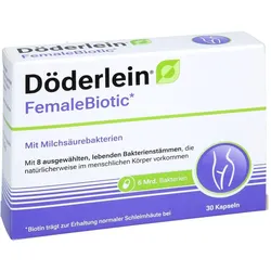 DÖDERLEIN Female Biotic m.Milchsäurebakterien Kps.