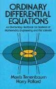 Morris Tenenbaum - Ordinary Differential Equations (Dover Books on Mathematics) - Preis vom 13.10.2026 11:25:28 h
