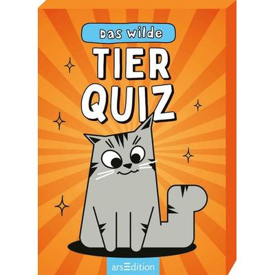 Das wilde Tier-Quiz, Gebundene Ausgabe von Philip Kiefer, arsedition, 978-3-8458-6569-0