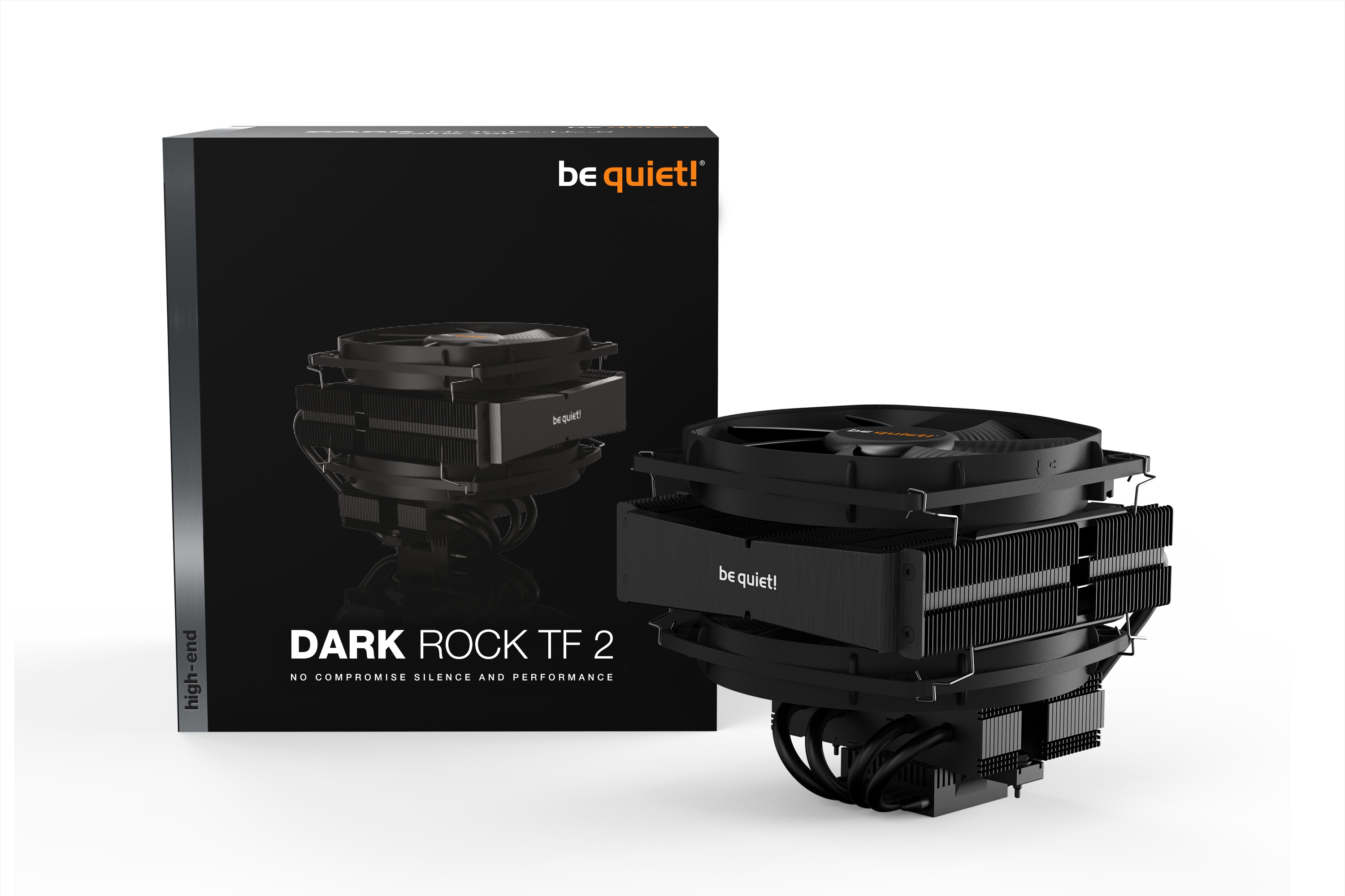 be quiet! Dark Rock TopFlow 2, CPU Luftkühler für AMD und Intel Prozessoren BK031
