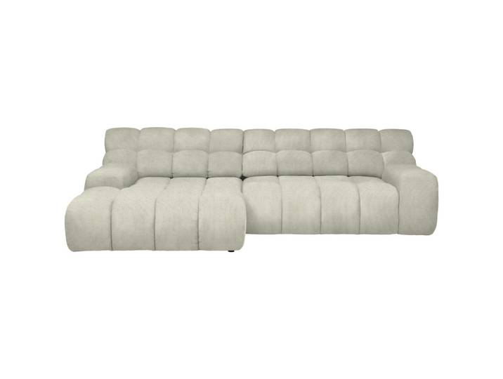 Welnova Ecksofa, Natur, Kunststoff, 3-Sitzer, Ottomane links, L-Form, 297x180 cm, Fsc, Reach, Made in EU, Stoffauswahl, seitenverkehrt erhältlich, Hocker Rücken echt, Armteil links, rechts, Wohnzimmer, Sofas & Couches, Wohnlandschaften, Ecksofas