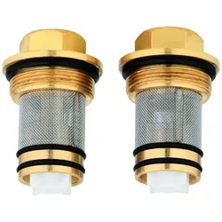 Rückflussverhinderer Thermostat 14116 DN15 2 Stück chrom