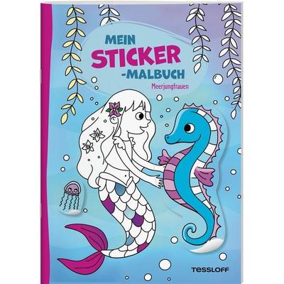 Mein Sticker-Malbuch. Meerjungfrauen, Geheftet von Carmen Eisendle, Tessloff Verlag Ragnar Tessloff GmbH & Co. KG, 978-3-7886-4807-7
