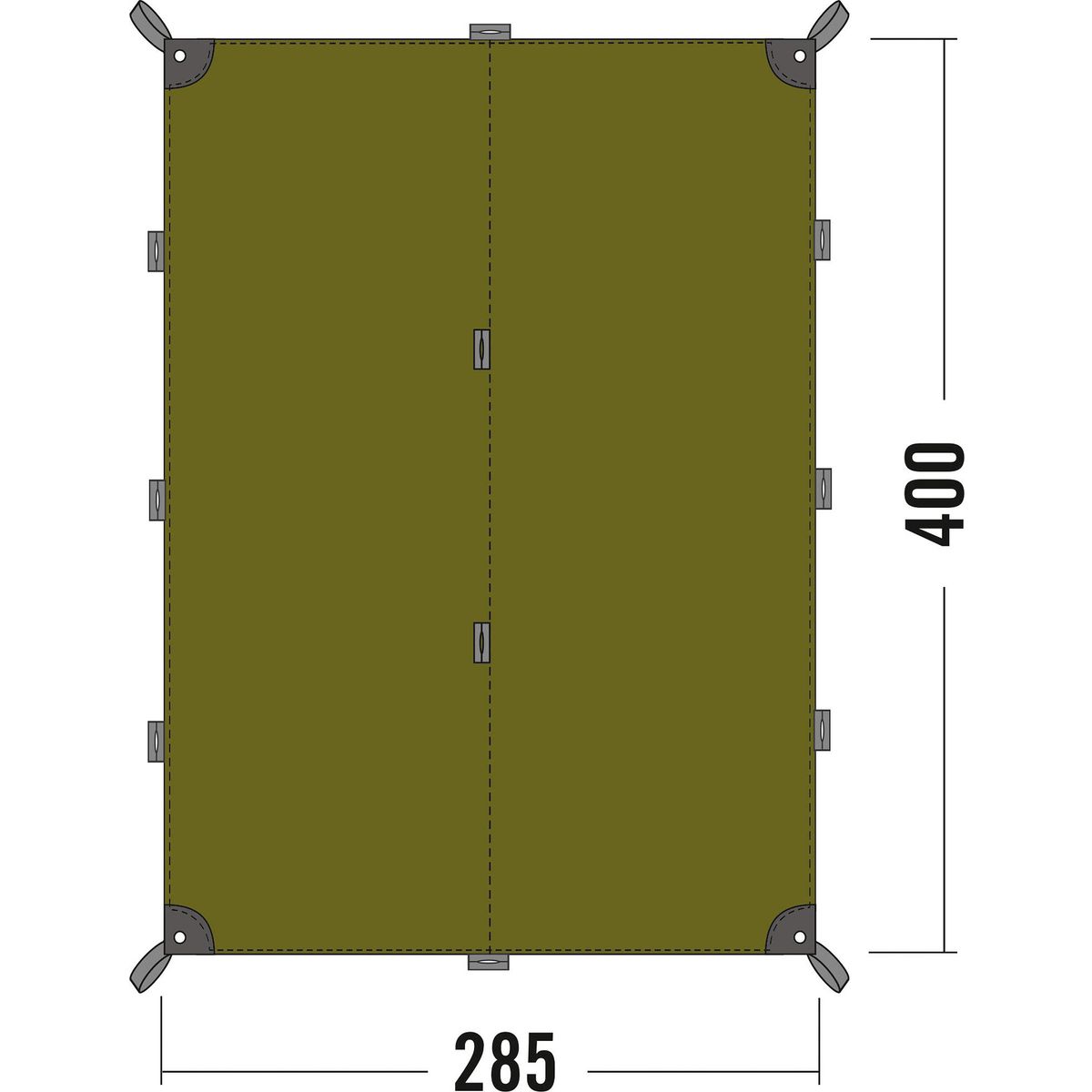 Tatonka Tarp 4 light olive (333) 2493-333