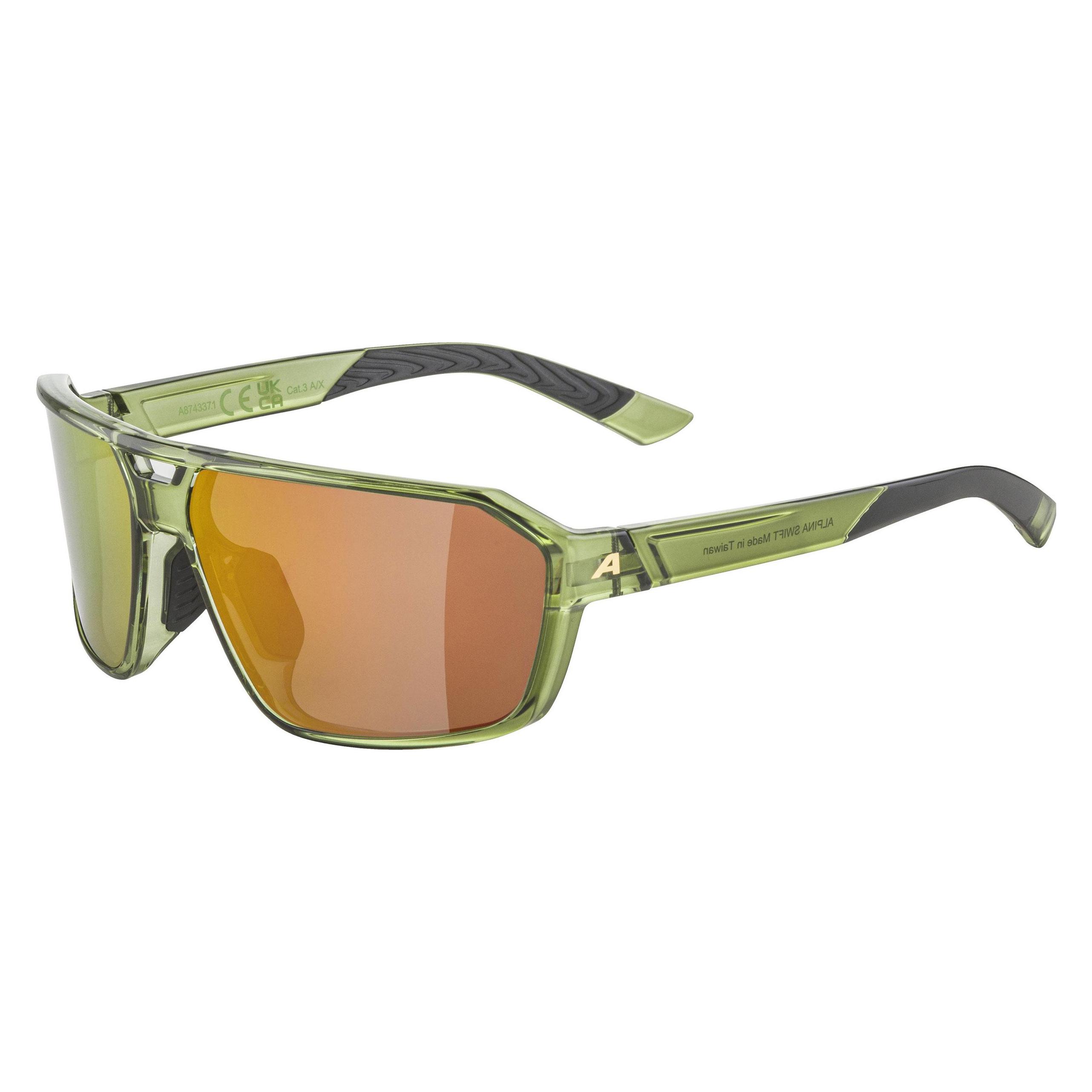 Alpina Swift (Green, Transparent Matte, Gold) (A8743371)