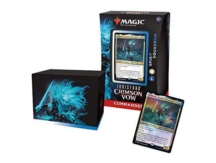 Magic: The Gathering Innistrad: Crimson Vow Commander Deck – Spirit Squadron (White-Blue)