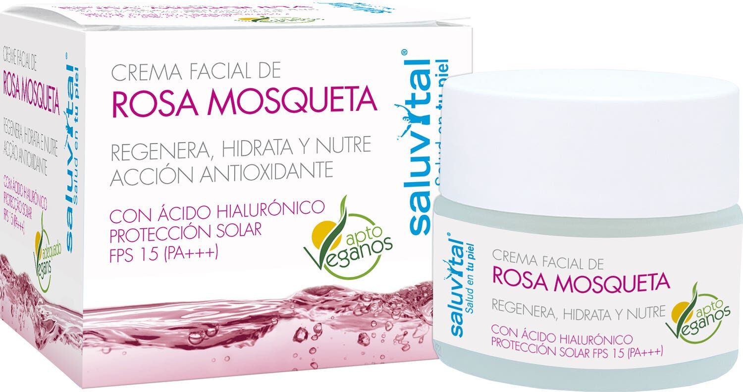 Saluvital crema de rosa mosqueta 50ml