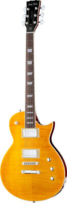 Harley Benton SC-Custom III Lemon Flame Lemon Flame Hochglanz