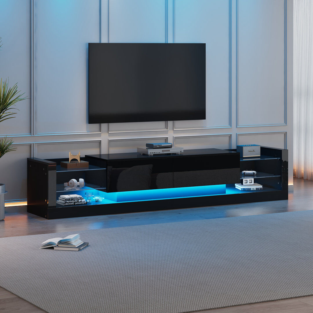 Metro Darlien TV Cabinet for TVs up to 80' Black 78"