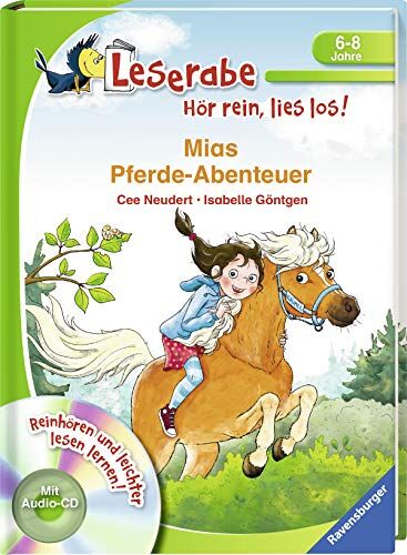 Cee Neudert - Mias Pferde-Abenteuer (Leserabe - Hör rein, lies los!) - Preis vom 19.10.2026 19:33:35 h