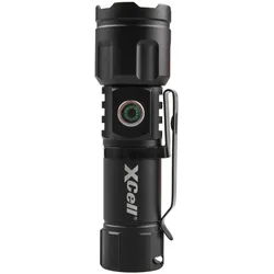 XCell LED-Taschenlampe LUNALUX MINI inkl. 1 x 16340 Akku / max. 400 Lumen